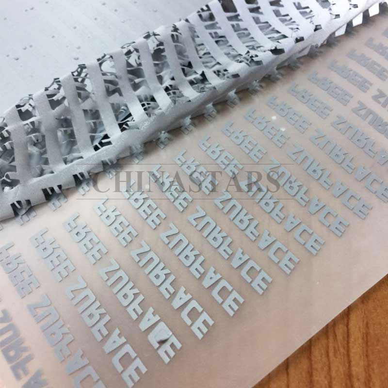 刻字高亮亚美官网（集团）科技有限公司热贴膜 用于服装印亚美官网（集团）科技有限公司字