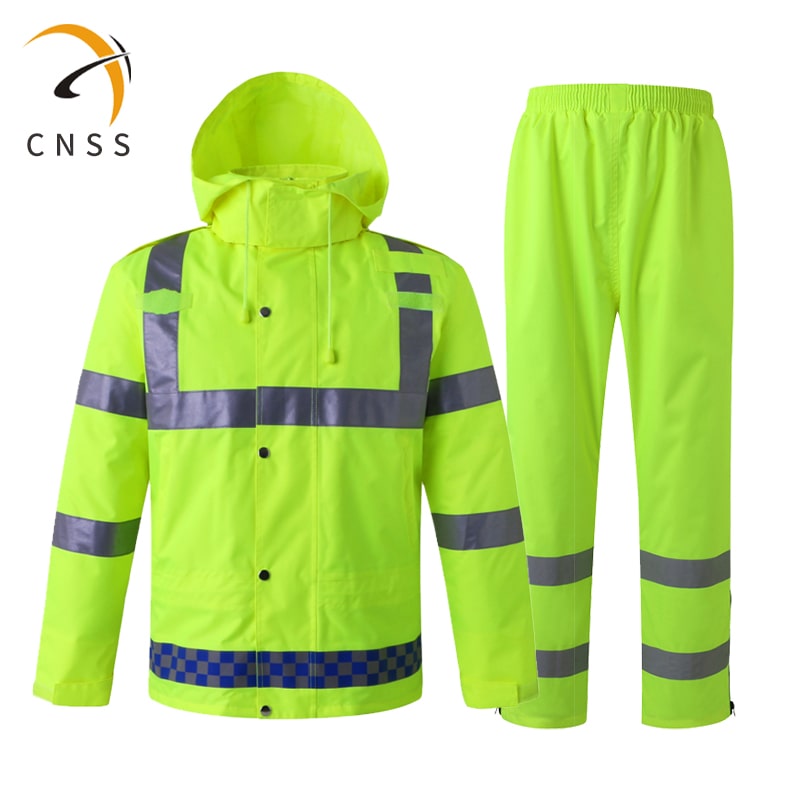 cnss交通亚美官网（集团）科技有限公司棉衣加厚荧光黄亚美官网（集团）科技有限公司条服装