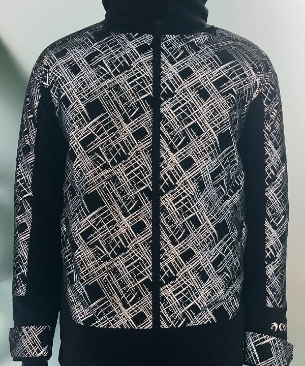 时尚印花图案亚美官网(集团)科技有限公司休闲服
