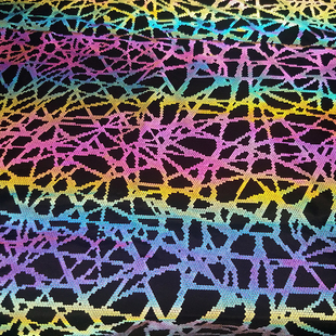 炫彩印花圆点亚美官网（集团）科技有限公司面料20号图